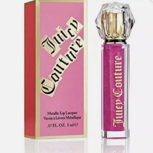 Juicy Couture Metallic Lip Lacquer 01 Femme Metale 5ml Sealed NEW IN BOX - Picture 1 of 4